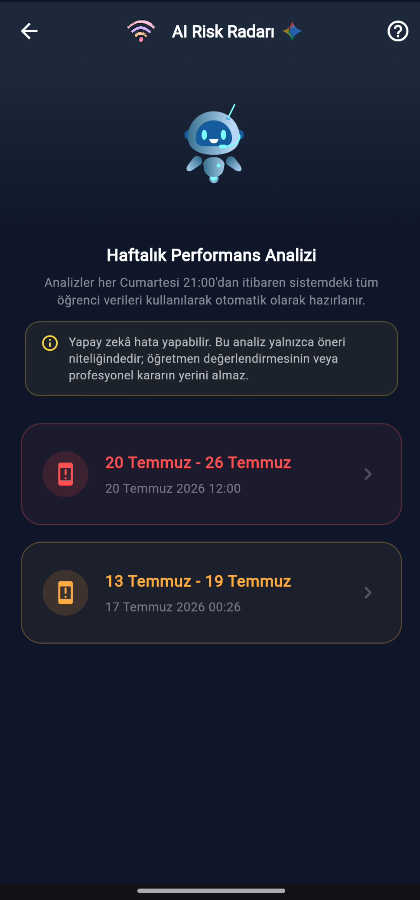 Risk Radarı